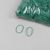 Elastiques en caoutchouc, vert 1 mm | 30 mm