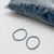 Elastiques en caoutchouc, bleu 1 mm | 40 mm