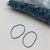 Elastiques en caoutchouc, bleu 1 mm | 50 mm