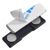 Magnet für Namensschilder, selbstklebend 45 x 13 mm  | 2 Magnete 