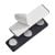  Magnet für Namensschilder, selbstklebend 45 x 13 mm  | 3 Magnete 