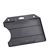 Porte-badge en plastique dur, ouverte noir 