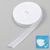 Bande de fixation de biais, polyester, 20 mm (rouleau de 25 m) null