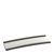 Etikettenhalter, C-Profil, magnetisch,  Abschnitte 25 mm | 80 mm | selbstklebend 
