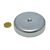 Aimants en pot en ferrite avec filetage intérieur 80 mm | M10 | 18 mm