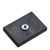 Gummierte Magnete, rechteckig, mit Innengewinde schwarz | M4x4,5 mm | 13 kg