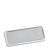 Namensschilder OFFICE, magnetisch 75 x 27 mm  | edelstahl  | smag® Magnet 