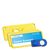 Porte-badges TEAM, magnétique null | 75 x 27 mm