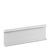 Porte-étiquette rayonnage, 65x20 mm, aluminium, argent, autocollant (3M) 65 x 17 mm