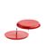 Punaises, ø = 30 mm rouge  | 100 unités emballées en vrac dans un sachet 