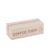 Porte-cartes gravé 60 mm | insertion inclinée  | 1 côté sur le bord long 