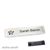 Porte-badges polar® alu-print epingle en acier inoxydable null | 68 x 16 mm