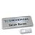 Badge nominatif Icon® « alu-complete » smag® aimant | null