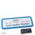 Namensschilder office quick-print Magnet smag® Magnet, extra stark | mittelblau | 75 x 27 mm