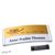 Porte-badges polar® alu-print epingle en acier inoxydable null | null | 74 x 34 mm