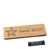 Namensschild aus Holz, timberline® "complete-engraved" 76,3 x 25,5 mm  | Edelstahl-Rastnadel 