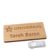Badge nominatif en bois, timberline® «complete-engraved» 76,3 x 38 mm | smag® aimant