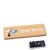 Badge nominatif en bois, timberline® "complete-print 76,3 x 25 mm | Aimant smag®, extra fort