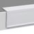 Scannerschiene HE, selbstklebend, 15° Lesewinkel 26 mm | 100 mm | transparent  | zum Kleben (Standardklebeband)  | Kleber unten 