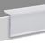 Scannerschiene HE, selbstklebend, 15° Lesewinkel 26 mm | 100 mm | transparent  | zum Kleben (Schaumklebeband)  | Kleber unten 