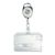 Porte-badges en plastique dur avec porte-clés extensible null | null