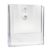 Porte-brochures mural avec ventouses, polystyrène, transparent PTJ1, 1 x A4
