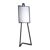 Mobile Staffelei aus Aluminium mit Klapprahmen schwarz | A2 420 x 594 mm | 1.500 mm