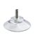 Ventouses avec filetage 30 mm | M4, longueur 10 mm 