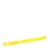 Boucle porte-clé jetable, film en HDPE jaune 