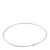 Porte-clés avec fermoir à vis, argent 300 mm | Lot de 10 (sachets à fermeture pression) 