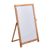 Infotafel ROOT mit Whiteboard, Kiefer 90 x 53 cm