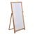 Chevalet d’affichage ROOT avec tableau blanc, bois de pin 116 x 56 cm 