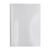 Chemises à reliure thermiques A4, carton artistique, 15 feuilles, blanc 1,5 mm