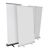 Roll Up Standard, sans impression, 200 x 85 cm | argent 