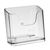 Prospekthalter, Polystyrol, transparent PTXE 1 x Hochformat | A6