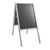 Stop-trottoir A2 AIR-STOP, profil de 25 mm argent  | En onglet 