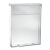 Prospektbox wetterfest mit Deckel, Polystyrol, transparent, robust, Taymar A4 