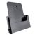 Prospekthalter Wand/ Stand, Polystyrol, transparent PTXD 1 x schwarz | A4