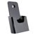 Prospekthalter Wand/ Stand, Polystyrol, transparent PTXD 1 x schwarz | 1/3 A4