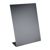 Ardoise de table en forme de L, noire A3 - 297 x 420 mm  | portrait 