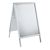 Stop-trottoir A1 pour l'extérieur SOLID-STOP 32 mm | En onglet  | argent 