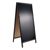 Stop-trottoir en bois WOOD-STOP Lite XL, 64 x 136 cm noir 