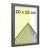 Cadre photo en aluminium, styrène transparent null | 10 x 15 cm | null