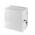 Urne transparente verrouillable HQ, acrylique, translucide|blanc 
