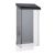 Flyerbox wetterfest mit Deckel, schwarz, robust 1/3 A4