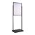 Porte-affiche sur pied, double face A1, EDGE null | null