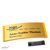 Namensschilder polar® alu-complete Nadel 74 x 34 mm  | gelb  | gold 