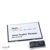 Namensschilder VISTA, magnetisch 60 x 37 mm  | anthrazit  | smag® Magnet, extra stark 