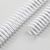 Spiralbinderücken, Plastikspiralen, DIN A4, 4:1 Teilung 12 mm | weiß 
