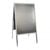 Stop-trottoir A1 pour l'extérieur SOLID-STOP 25 mm | En onglet  | argent 